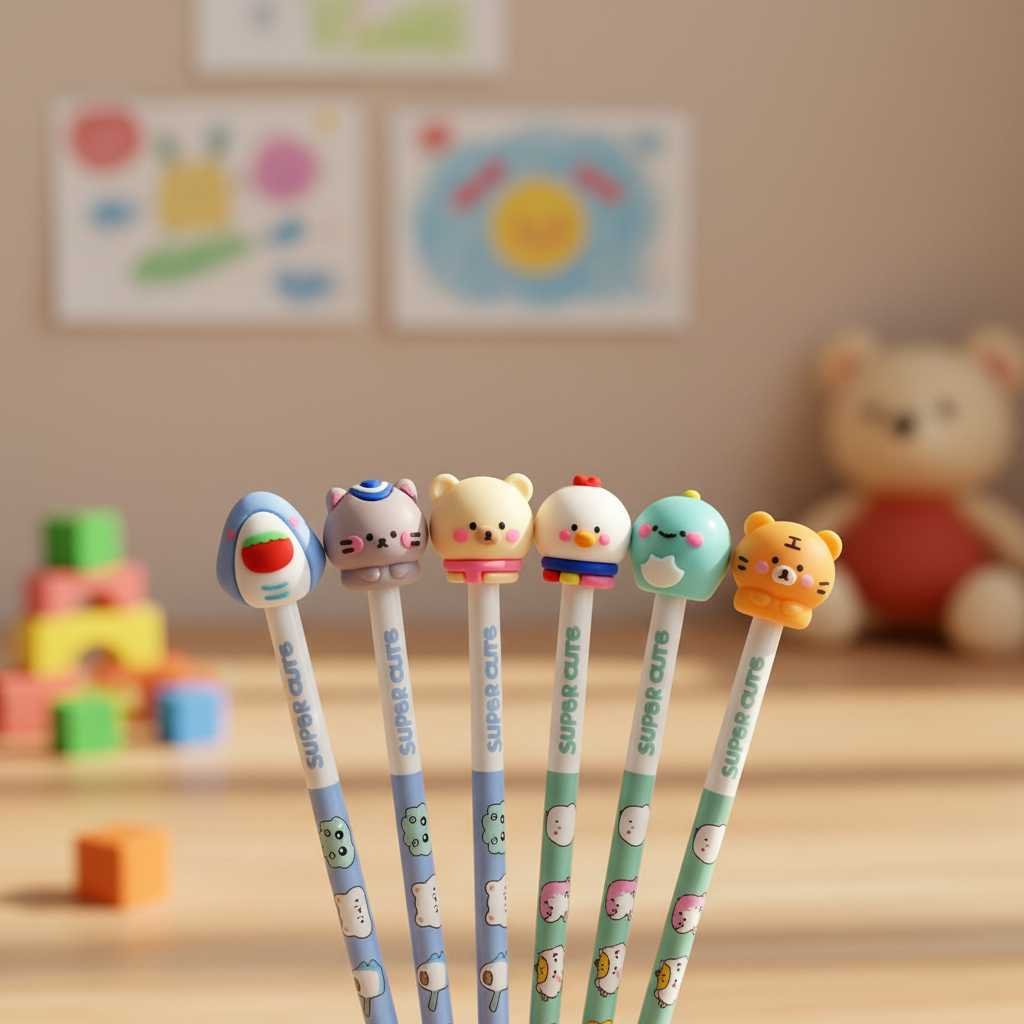 pencil_set_with_cartoon_top_erasers (2)